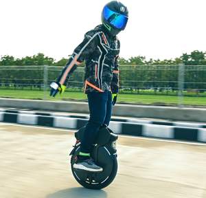 NUEVO Monociclo Eléctrico Inmotion para Adultos, 18 Pulgadas, Autoequilibrado, Monorueda Eléctrica, Freno de Disco de Fibra de Carbono, Totalmente Resistente a Impactos - Product Image 2