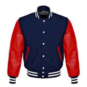 Chaqueta universitaria de béisbol de edición limitada con logotipo personalizado, chaqueta deportiva para exteriores de estilo retro a precio de fábrica OEM para hombre - Product Image 5