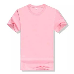 เสื้อยืดสีขาวล้วนสำหรับผู้ชายเสื้อยืดพิมพ์โลโก้ตามสั่ง - Product Image 2