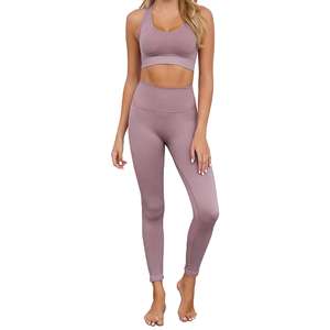 Nouvelle arrivée Dernière conception Ensemble de yoga pour femmes Ensemble de yoga pour femmes de haute qualité Ensemble de yoga pour femmes en gros - Product Image 2