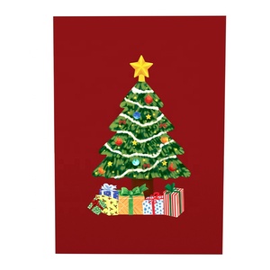 งานหัตถกรรมการ์ดอวยพรแบบป็อปทำมือกระดาษ3D สำหรับงานแต่งงานงานวันเกิดและ Christmas-3D - Product Image 3