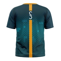 T-shirts de sublimation personnalisés en gros, impression numérique 3D, t-shirts en polyester 100% pour hommes