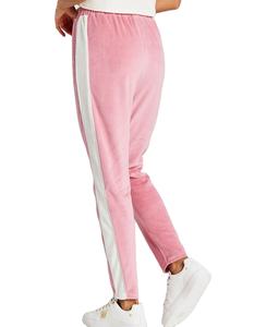 กางเกงฮาเร็มเอวยางยืดขายดีสำหรับผู้หญิง กางเกงจ็อกเกอร์ผ้าฟลีซระบายอากาศพิมพ์ลายขนาดใหญ่สั่งทำได้ - Product Image 4