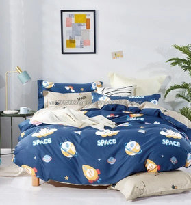 Juegos de cama tejidos de algodón egipcio de lujo, sábanas impresas de primera calidad, hilo de 300tc, estilo europeo-americano, sueño cómodo - Product Image 3