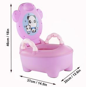 Chaise d'entraînement de toilette portable facile à nettoyer pour les tout-petits Siège d'entraînement de pot pour bébé pour enfants - Product Image 4