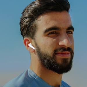 Home Digitalome EP-075 White <b>Wireless</b> <b>Bluetooth</b> Earbuds In-Ear TWS Headphones <b>Microphone</b> for Mobile Phone Travel Gaming Sports - Product Image 6