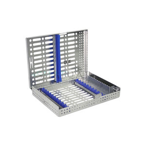 An toàn-fit thép không gỉ Hướng dẫn sử dụng khử trùng Cassette được thiết kế cho nha khoa và y tế thủ tục hệ thống thoát nước - Product Image 3