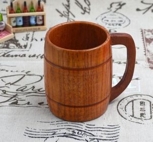 Customized Wooden Bar <b>Mug</b> with Handle New Design for Wedding Party Kitchenware Best <b>Christmas</b> Product-Ceramic Beer <b>Mug</b> - Product Image 5