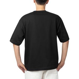 Al por mayor blanco 100% camisetas de algodón para hombres - Product Image 3