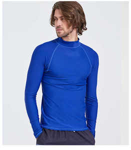 Venta al por mayor en blanco de manga completa de diseño personalizado de los hombres Rash Guard poliéster/material de nylon ropa deportiva tarifa barata 2025 - Product Image 5