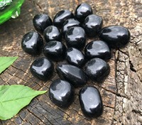 Cristaux d'obsidienne noire, pierres semi-précieuses de guérison, artisanat en agate Alfazal, décorations en cristal personnalisées écologiques, Feng Shui