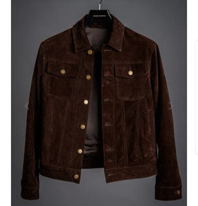 Veste de moto en cuir de vache de qualité supérieure pour l'hiver, texture douce, design écologique, imperméable, vintage, fabrication artisanale - Product Image 5