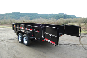 Dump <b>Trailer</b> 6 x 12 Low Profile Dump <b>Trailer</b> Ladder Ramps Faster Delivery Hot Selling 2026 - Product Image 3