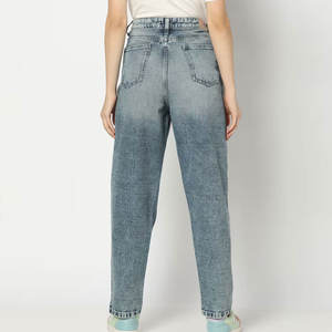 Nueva Llegada, Jeans de Moda para Mujer, Estilo Moderno, Desgastados, Cintura Alta, Spandex/Algodón, Transpirables, Buena Calidad - Product Image 4