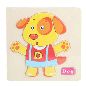 Rompecabezas de madera para perros - Multi - Product Image 1