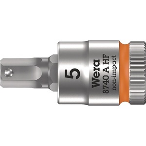 WERA 8740 a HF Llave de Tubo de 1/4 Pulgada, Blanca, 5 mm, 28 mm de Longitud - Product Image 1