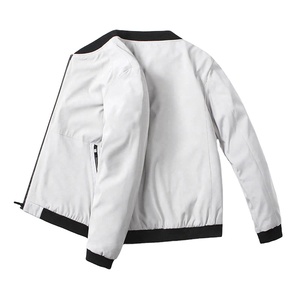 Último acolchado cálido invierno sin capucha chaqueta de bombardero hombres moda nuevo diseño chaqueta de bombardero de invierno - Product Image 3