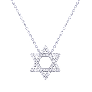 Joyería de Moda, Collares con Colgante de Diamantes Chapados en Oro de 14K, Personalizados, Modernos, Unisex, Certificados por IGI, para Boda y Compromiso - Product Image 2