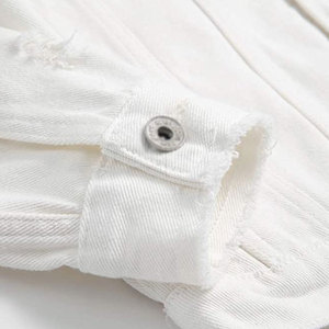 Veste en jean surdimensionnée sur mesure pour hommes, dernière conception, veste en jean pour hommes à bas prix - Product Image 6