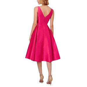 เดรสลำลองผ้ายีนส์คอตั้งทรงตรงสำหรับฤดูใบไม้ผลิ, เดรสคริสตัลหรูหราสวมใส่ได้ทุกโอกาส - Product Image 2