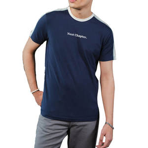 Camiseta de hombre de la mejor calidad Color liso por encargo Nuevo estilo Camisetas de algodón para hombre en camisetas transpirables de buena calidad para hombre - Product Image 1