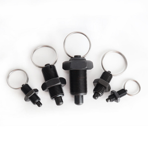 VCN236 Pasador de localización con anillo de tracción de acero al carbono M8_M10_M12_M16_M20, Pasador de indexación retráctil, Sujetador. Descuento por volumen disponible. - Product Image 1