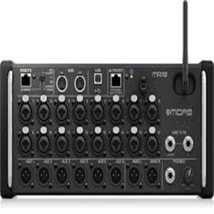 Console de mixage numérique professionnelle MIDAS MR18 16 canaux avec effets intégrés pour équipement audio, vidéo et éclairage - Product Image 1