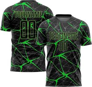 Camiseta de Fútbol Totalmente Personalizada al por Mayor para Hombre, Nuevo Estilo de Moda, Ropa Deportiva Antiarrugas, Camiseta de Fútbol con Impresión Personalizada - Product Image 2