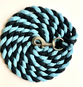 เชือกจูงม้าทำจากไนลอนหลากสีพร้อมคลิปหนีบทนทานสำหรับฝึกการควบคุมม้าและท่าขี่ม้า - Product Image 1