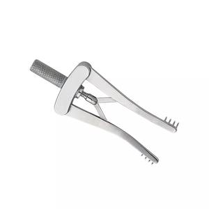 Écarteur à rétention automatique Alm Écarteurs à spéculum émoussé Instruments orthopédiques chirurgicaux en acier inoxydable de haute qualité 3 dents 4x4 - Product Image 2