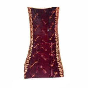 Chales de terciopelo transpirables superventas de alta calidad con diseño personalizado para mujer a precios de mercado algodón personalizado - Product Image 1