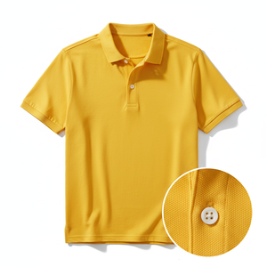 Polo de Alta Calidad para Hombre, Tela Suave, Ajuste Cómodo, Estilo Clásico, Manga Corta Informal, Perfecto para el Trabajo, Viajes y Actividades al Aire Libre - Product Image 2