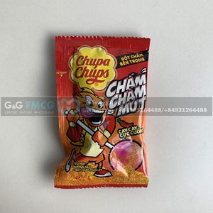 Venta al por mayor Chupa Chup Lollipops Dip and Lick Strawberry 8g Caramelos en forma de bola con sabor afrutado - Product Image 2