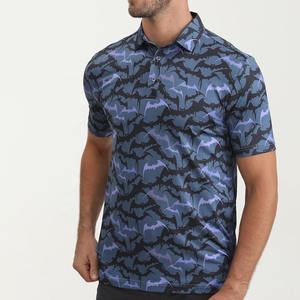 Men's Breathable Knitted Golf Shirts and Jackets Optimized Performance with Digital Printing - Product Image 4