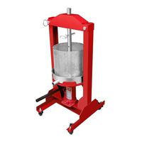 Presse en acier inoxydable Lard commercial Mûrier Miel Vin lies Thé Vanille Fruits Légumes Café Résidus Presse-agrumes Machine