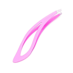 Pinzas de Cejas de Alta Calidad, Hechas a Mano, con Recubrimiento de Color Rosa, para Depilación Facial y de Cejas - Product Image 2