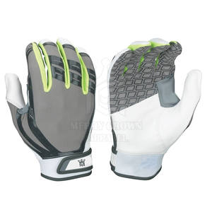 100% cuir véritable léger respirant doigt complet gants de frappe de Baseball couleur unie gants de frappe pour adultes - Product Image 1