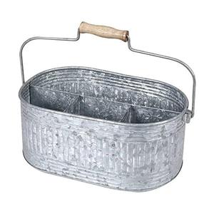 Organisation et nettoyage de la cuisine Porte-couverts décoratif pour fourchettes, cuillères et couteaux Porte-ustensiles galvanisé - Product Image 5