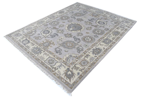 Luxury Modern Rectangle Shaped New Zealand Wool Handmade <b>Carpet</b> High Cotton Area Rug for Home Decor Vintage Floral <b>Outdoor</b> Rug - Product Image 5