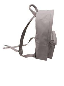 Mochila de poliéster reciclado al por mayor, mochila escolar para ordenador portátil básica funcional, mochila universitaria con relleno trasero, patrón de logotipo unisex, tipo de viaje - Product Image 3