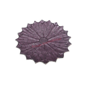 ถาดเสิร์ฟอลูมิเนียมตกแต่งลายดอกไม้งานศิลปะปรับแต่งได้อุปกรณ์ครัว - Product Image 5