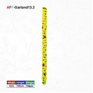 พวงมาลัยดอกไม้ประดิษฐ์ AFF-Garland-13.3 ราคา 580 รูปี/ชิ้น - Product Image 1