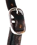 สายคล้องคอหนังอังกฤษประดับคริสตัลวัสดุบุนุ่มสำหรับนักขี่ม้า - Product Image 5