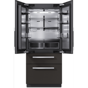Réfrigérateur/Congélateur à Portes Françaises MasterCool 36 en Acier Inoxydable, Ligne de Plafond Élevée, Congélateur en Bas, Alimentation Électrique - Product Image 2