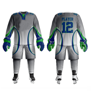 Prix de gros personnalisé uniforme de hockey sur glace fabriqué dans les meilleurs matériaux/vêtements de sport nouvelle arrivée uniforme de hockey sur glace - Product Image 4