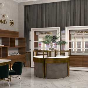 Espositore per Profumi per Saloni, <span class=keywords><strong>Arredamento</strong></span> per Ristoranti, Vetrine Refrigerate per Esposizione, Bancone Bar Mobile per Ristorante - Product Image 1