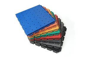 Enlio Unique SES FIBA <strong>3x3</strong> Certified Interlocking Sports <strong>Tiles</strong> - Professional Outdoor Basketball Court Flooring Shock-Absorbing - Product Image 6