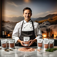 Sal Comestible del Himalaya Rosa Claro de la Mejor Calidad, Garantizada por HACCP, Granos Finos y Gruesos, Empaque Personalizado, Vitaminas y Minerales Complejos