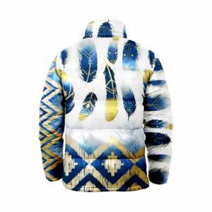 เสื้อแจ็กเก็ตระบายอากาศได้ดีสำหรับใส่ในฤดูหนาวเสื้อแจ็กเก็ตบล็อกสีซับลิเมชันสำหรับใส่ในฤดูหนาวออกแบบได้ตามต้องการ - Product Image 4