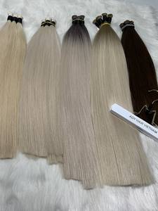 Vente en gros d'extensions de cheveux humains bruts vierges vietnamiens 100% Styles Afro Curl ondulés de haute qualité bruts non traités pour les États-Unis - Product Image 4